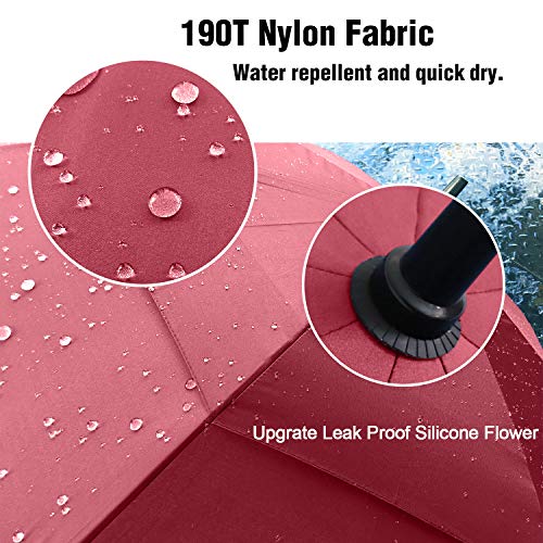 ACEIken Golf Umbrella Large 68 Inch Automatic Open Golf Umbrella Extra Large Oversize Double Canopy Vented Umbrella Windproof Waterproof for Men and Women