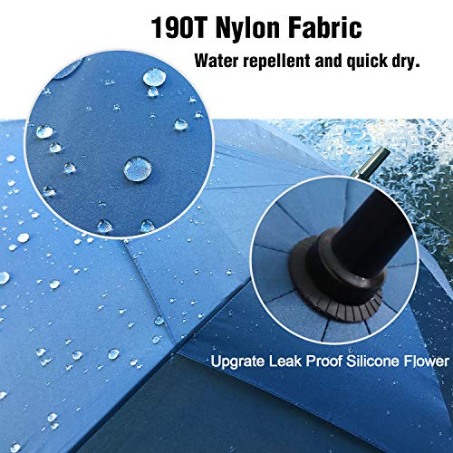 ACEIken Golf Umbrella Large 68 Inch Automatic Open Golf Umbrella Extra Large Oversize Double Canopy Vented Umbrella Windproof Waterproof for Men and Women